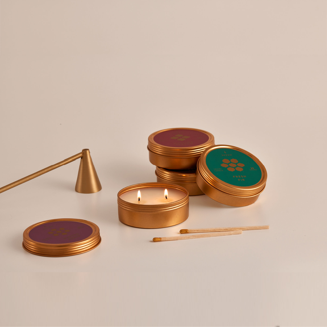 Candle Snuffer, Matte Gold