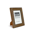 5x7" Black & Brown Resin Tiles Picture Frame