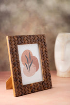 5x7” Criss Cross Wood Picture Frame