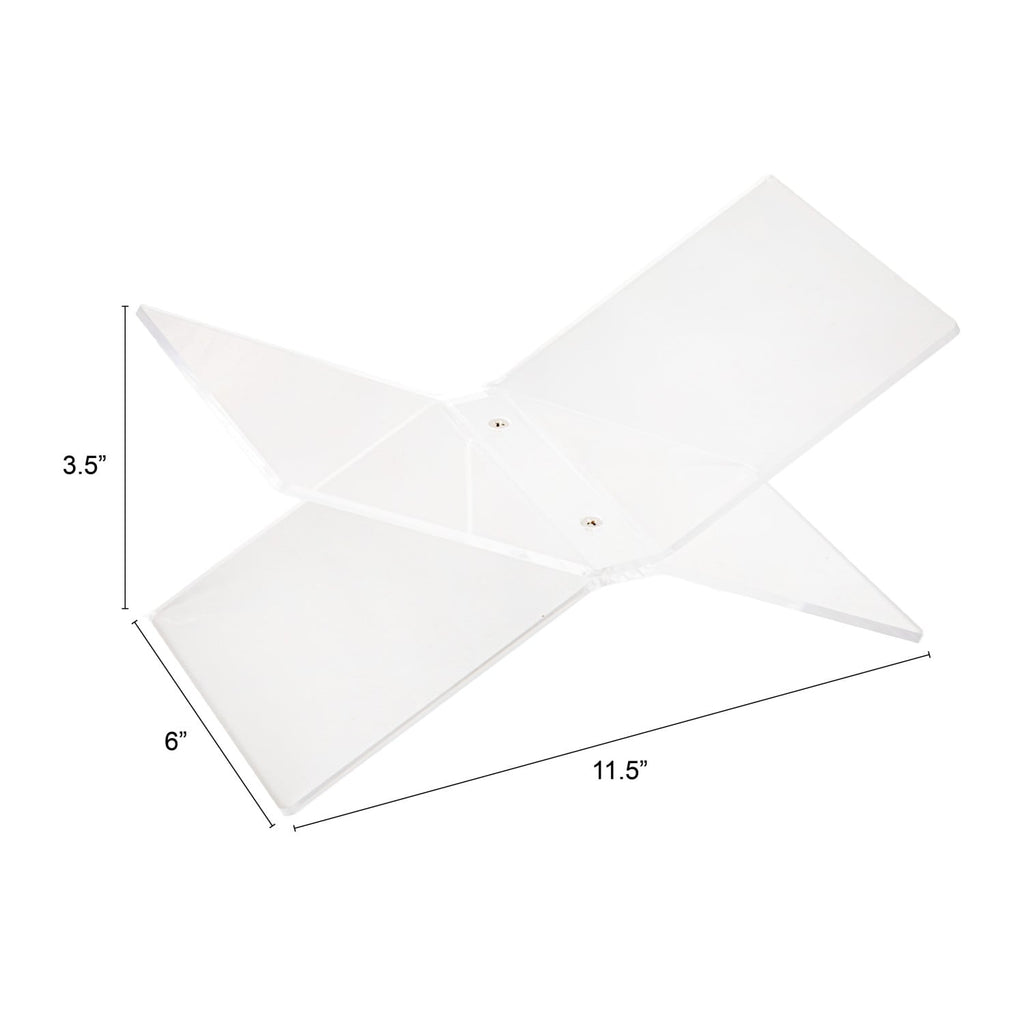 Acrylic Book Holder, Clear