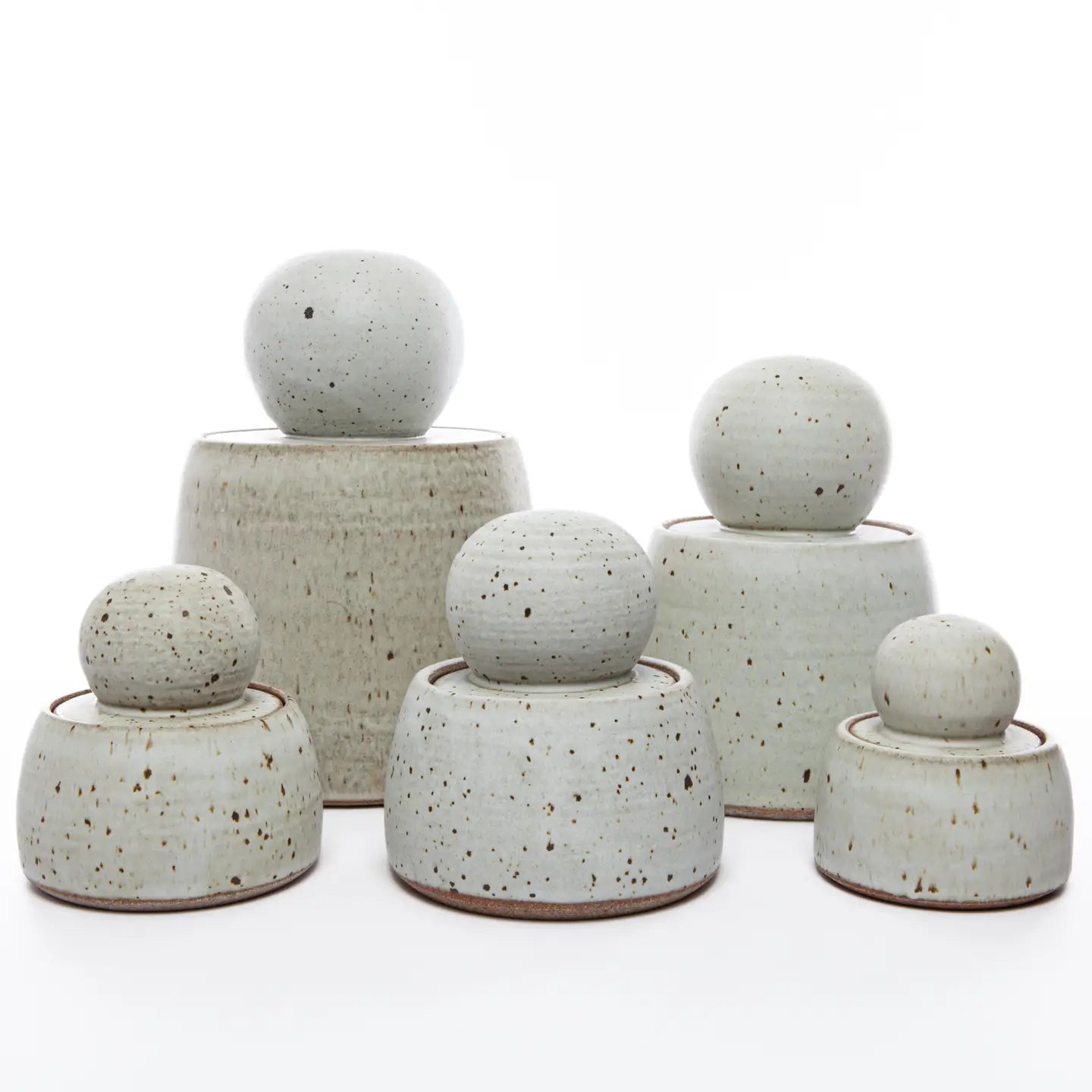 Stash Jar, L, Alabaster