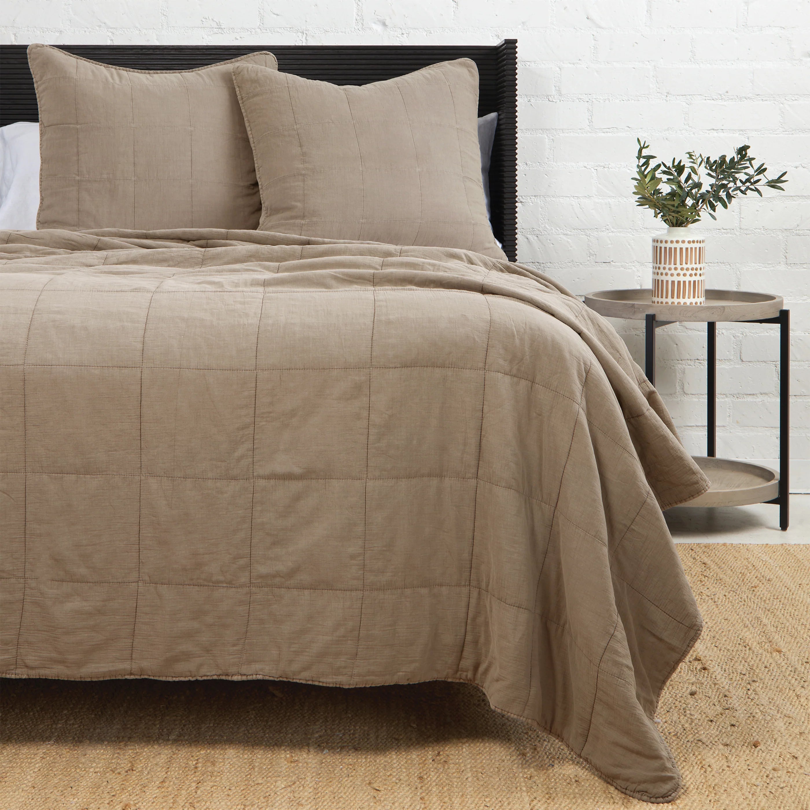 Antwerp Coverlet - Natural
