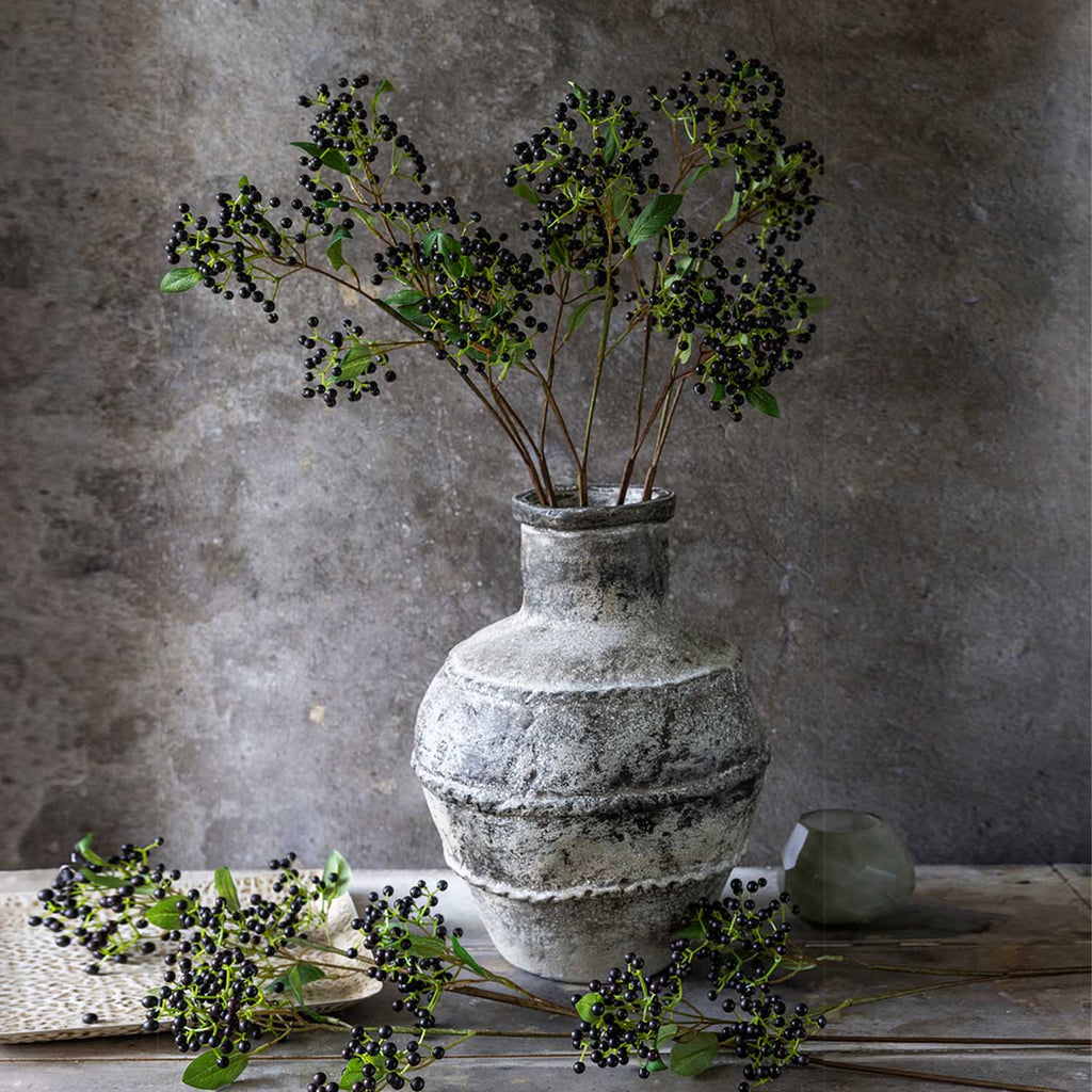 Artificial Blackened Viburnum