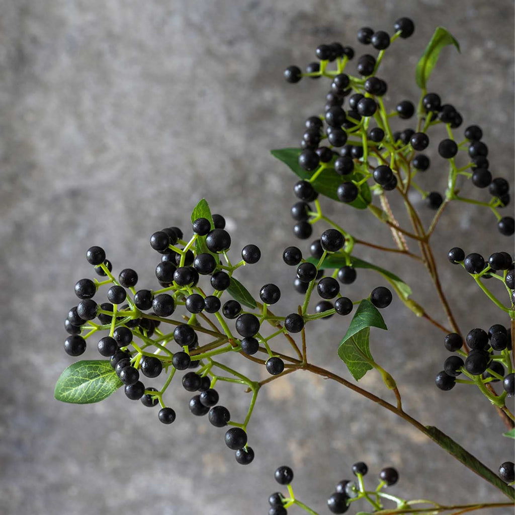 Artificial Blackened Viburnum