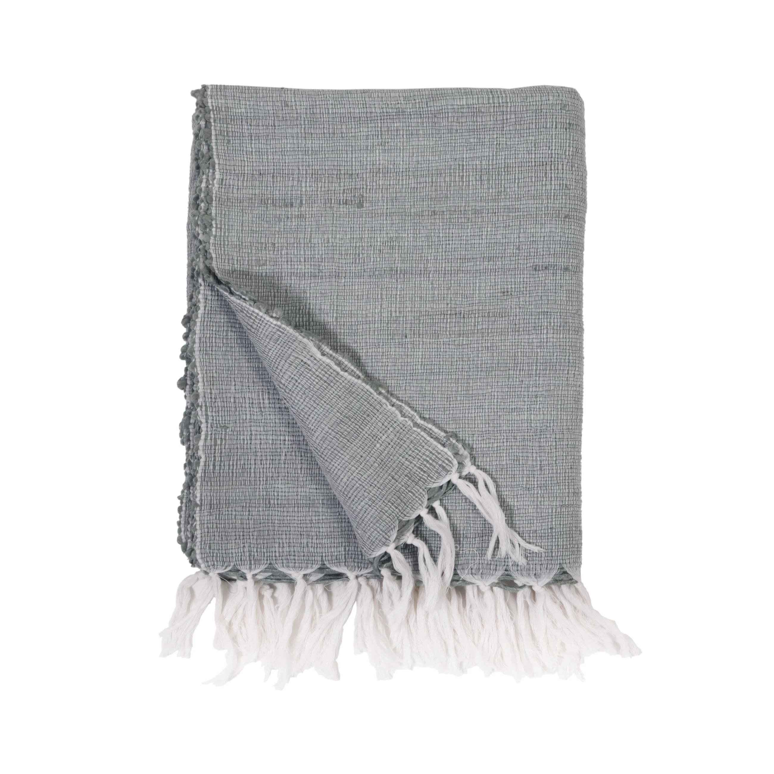 Athena Throw - Shore Blue
