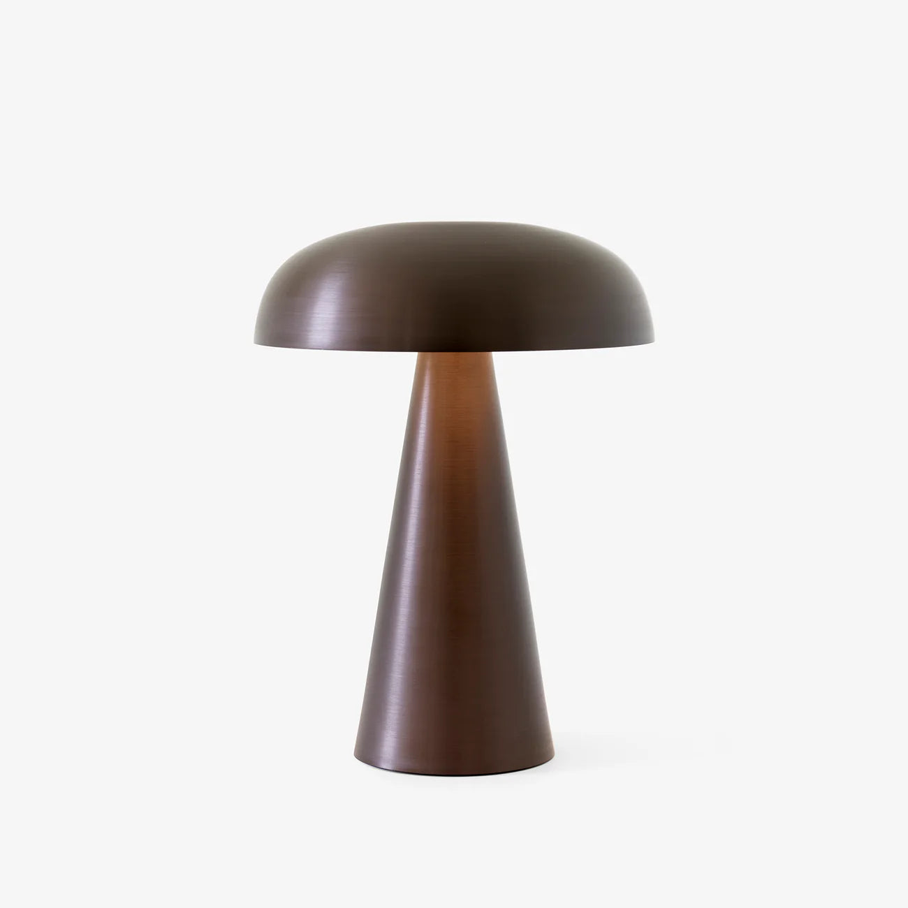 Como Portable Lamp, Bronzed Brass