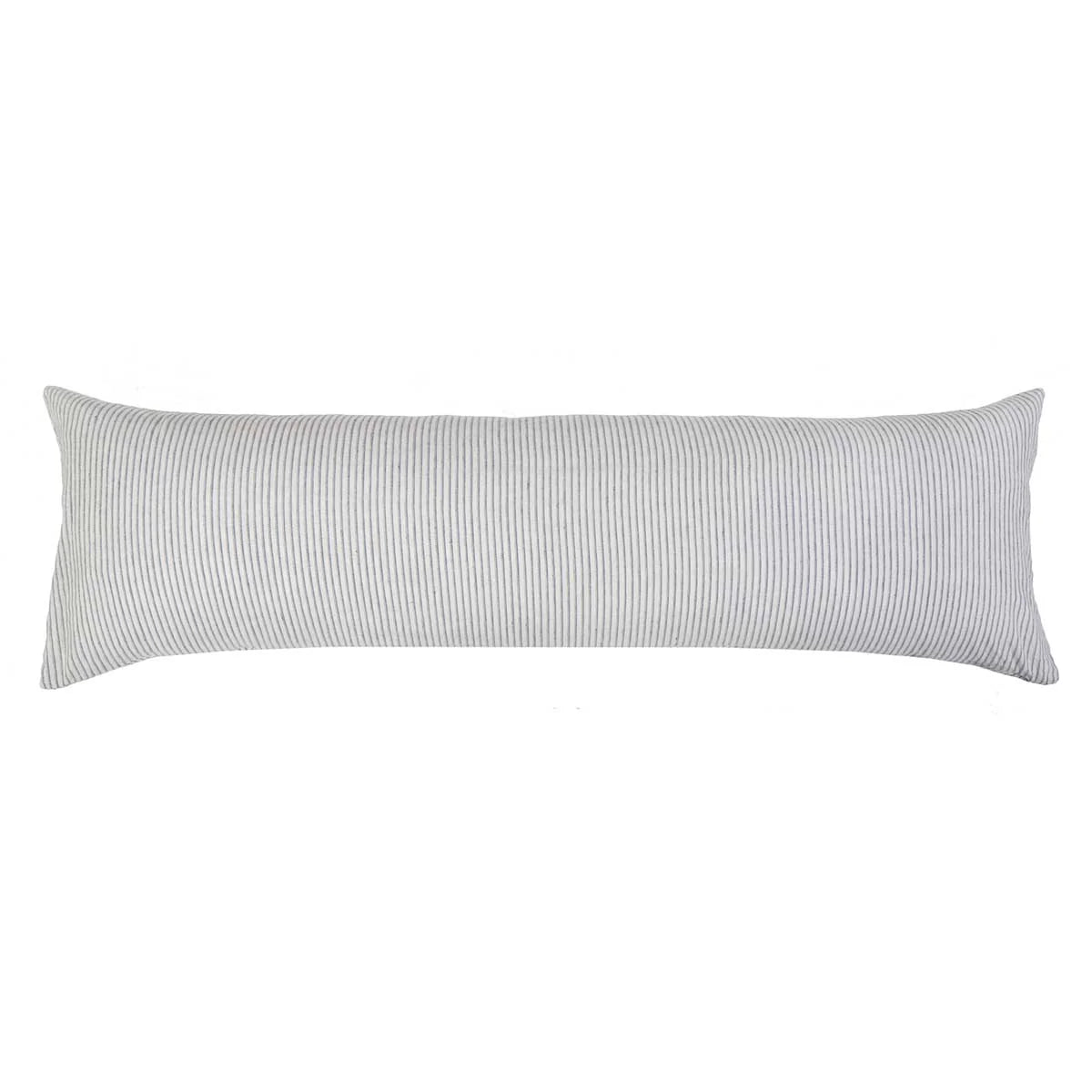 Connor, Ivory/ Denim, Body Pillow W/ Insert (18" X 60")