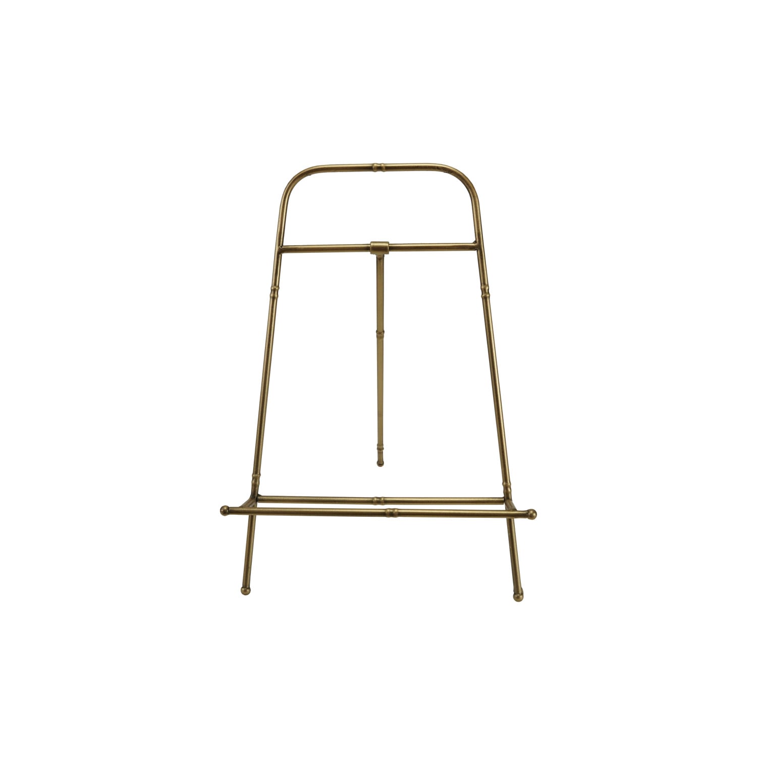 Metal Easel, Gold Finish