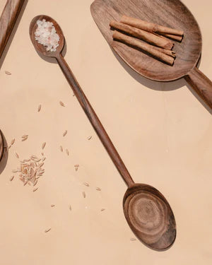 Walnut Double Spoon, Large — view 4