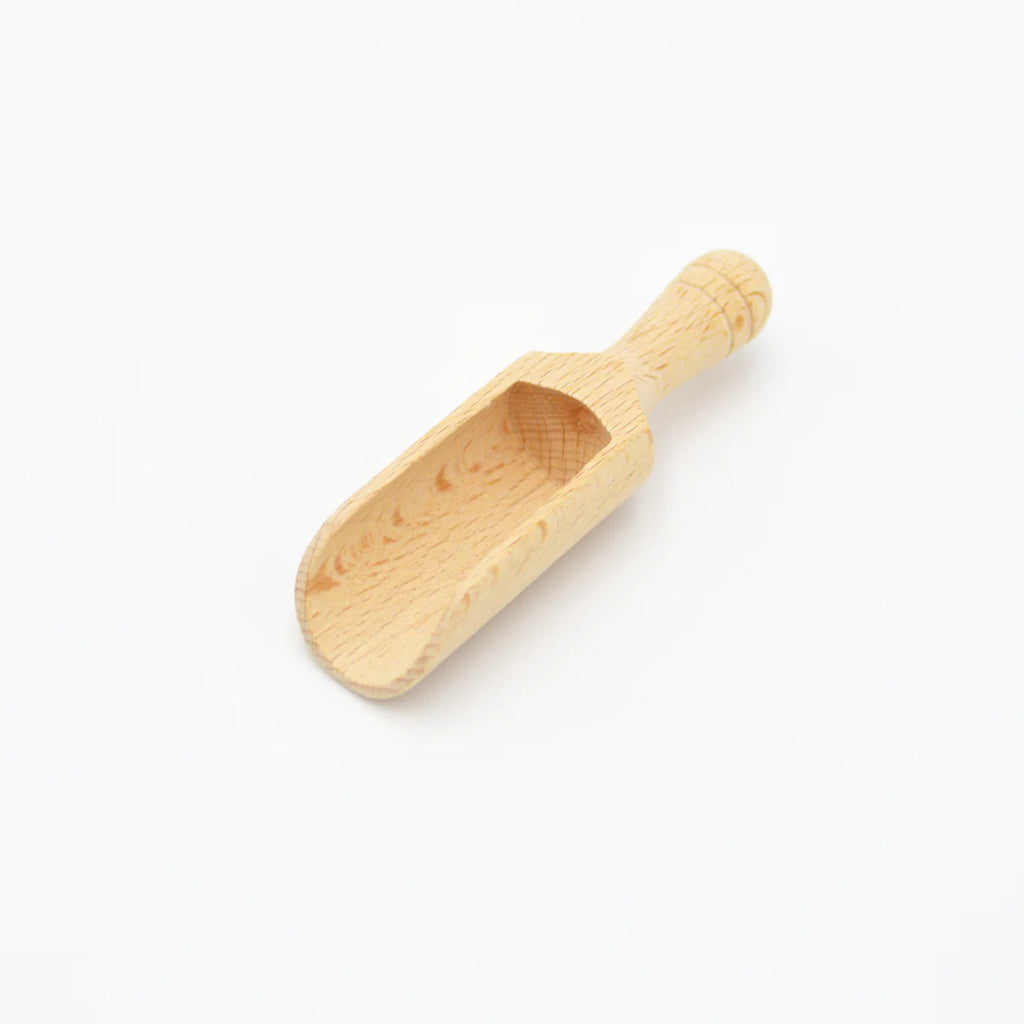 Wooden Scoop 4"