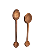 Walnut Double Spoon, Large — detail view