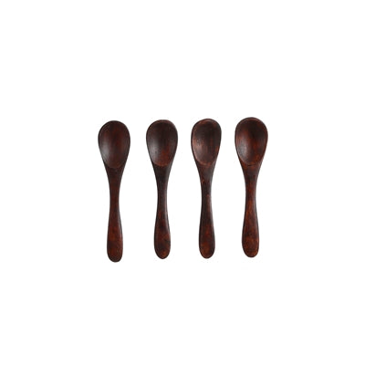 4 Picco Spoons Brown