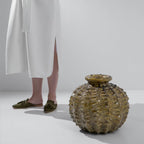 Sage Tamegrout Glazed Vase