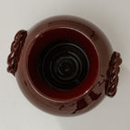 Areej Ceramic Vase - Burgundy