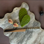 Kora Large Marble Serving Board — detail view