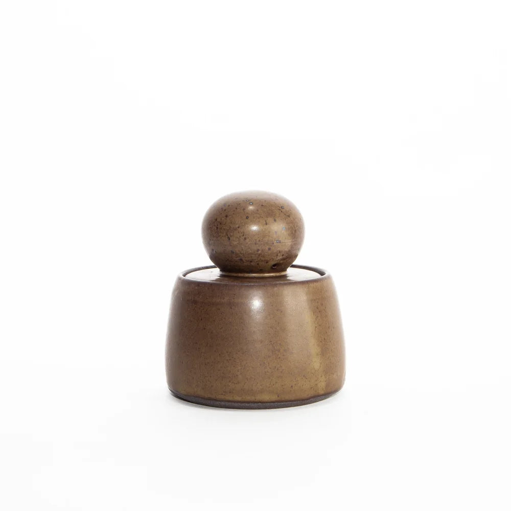 Olive Brown Stash Jars