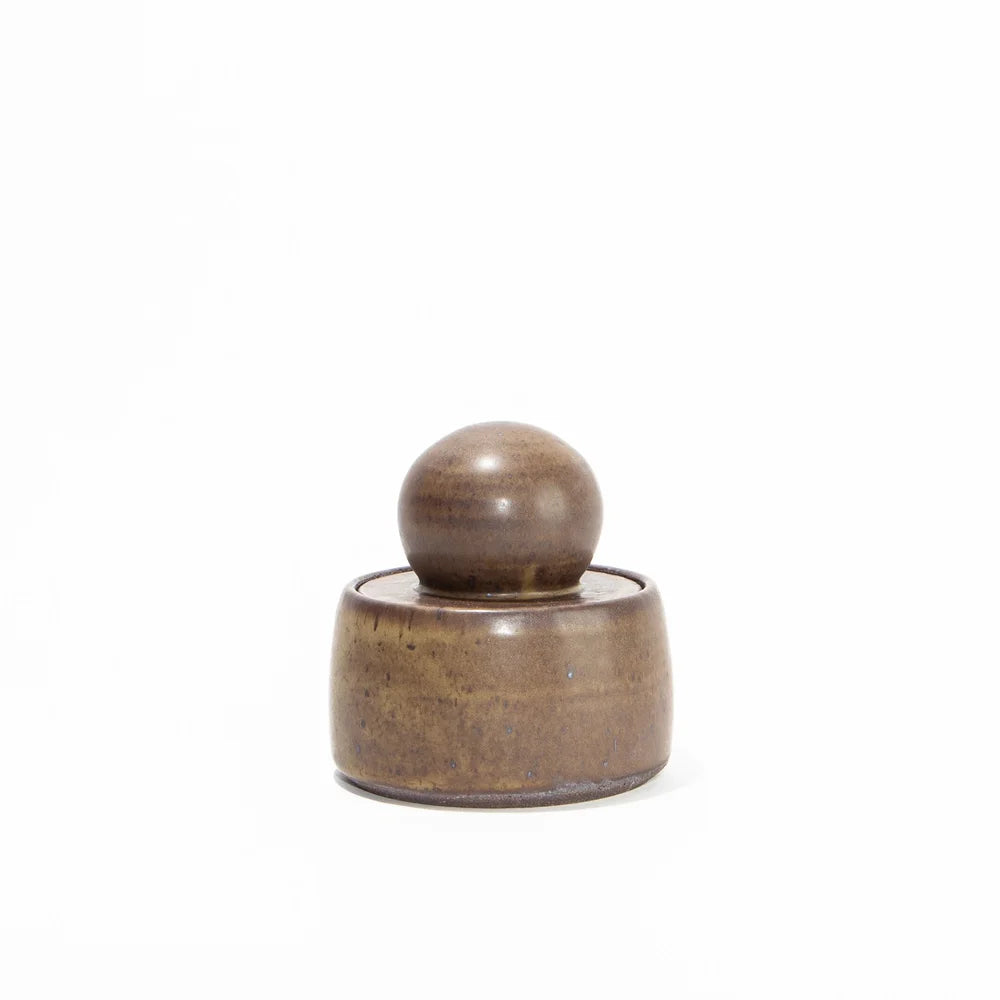 Olive Brown Stash Jars