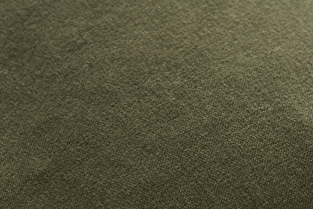 Liza Velvet Pillow in Green, 16" x 26"