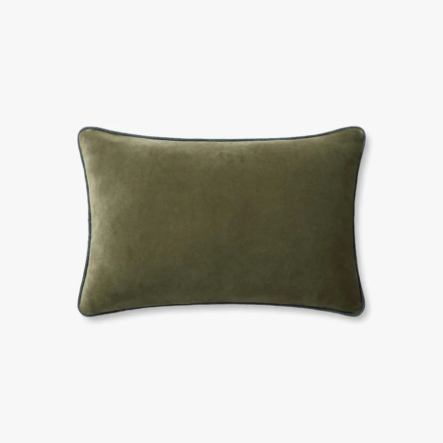 Green Pillow 16" x 26"