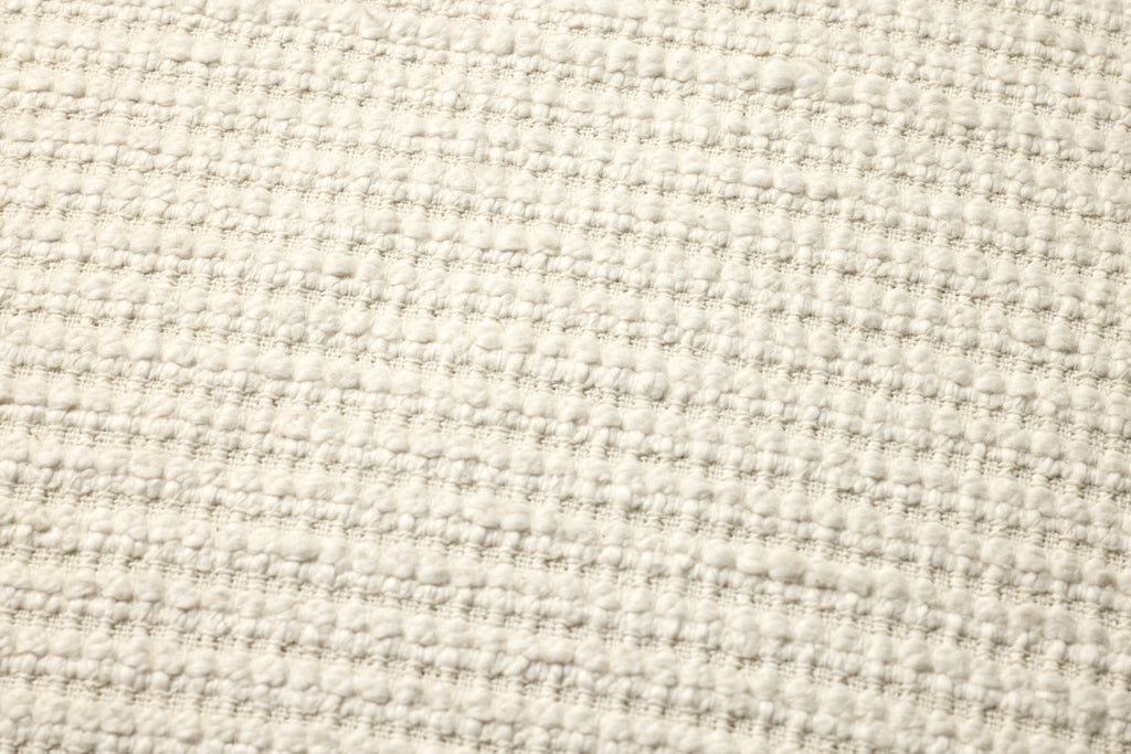 Bedford Pillow in Ivory, 24" x 24"