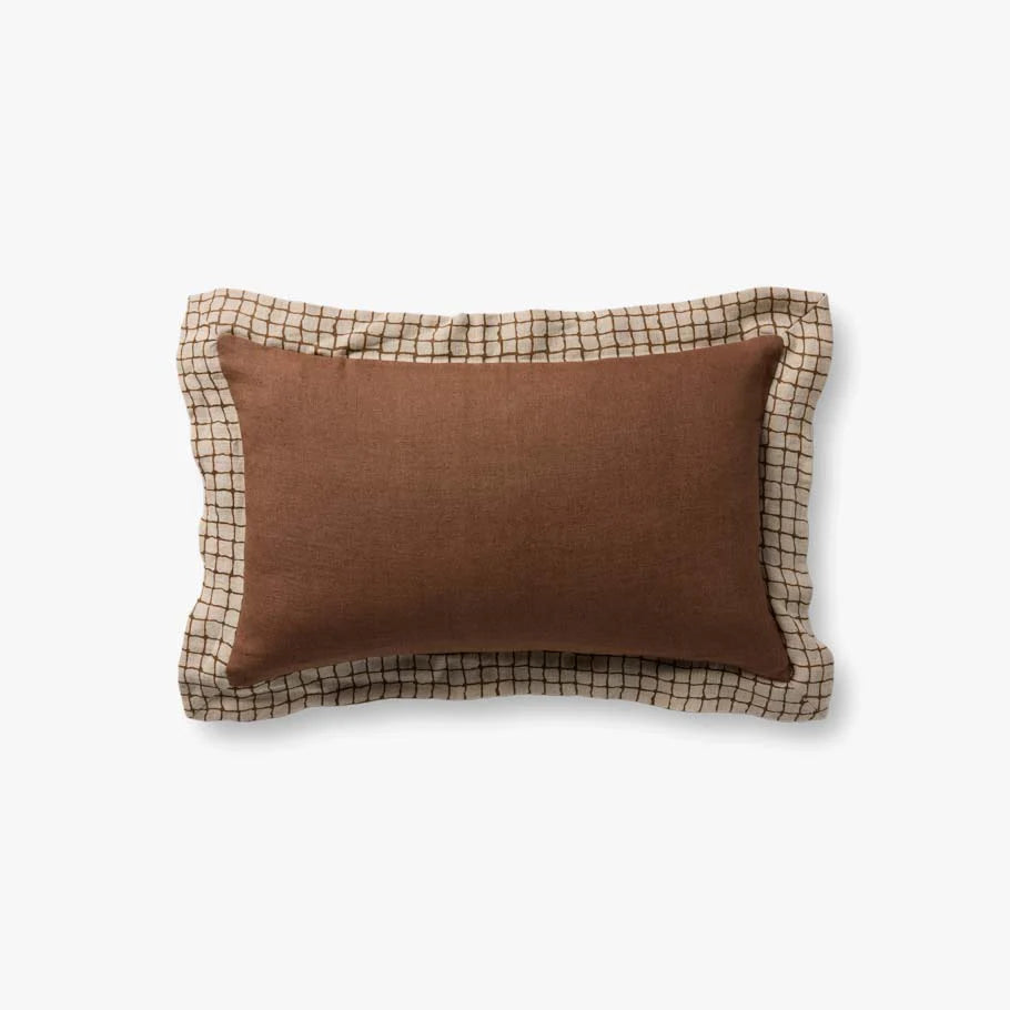 Brown Pillow, 13x21