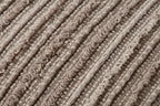 Ribbed Lumbar Pillow in Earth, 13" x 21"