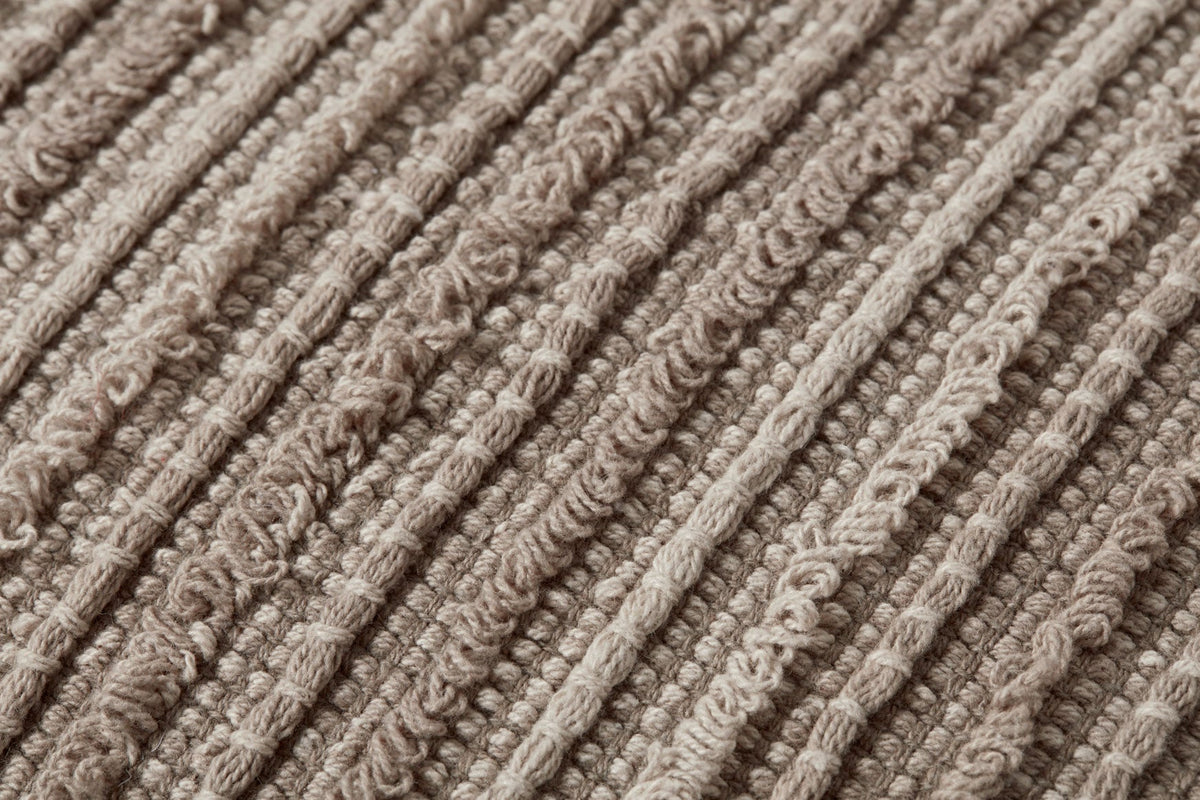Ribbed Lumbar Pillow in Earth, 13" x 21"