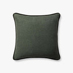 Hudson Pillow in Blue/Black, 20" x 20"