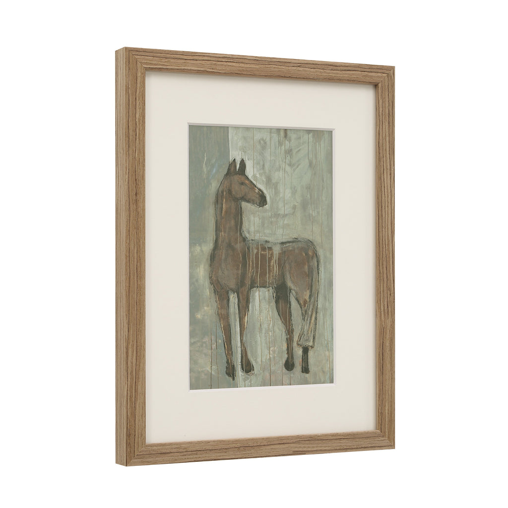 Julien Framed Shelf Art