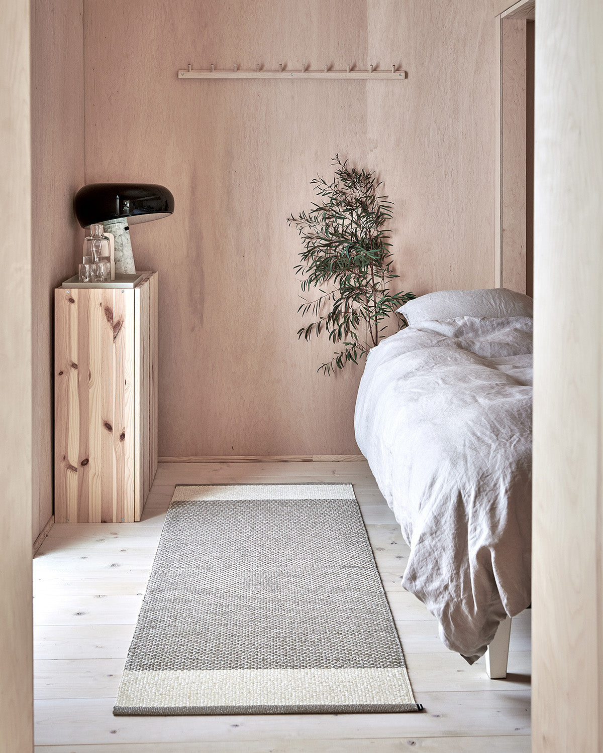 Pappelina Edit Rug in Mud, 2'9" x 5'3" — Pappelina