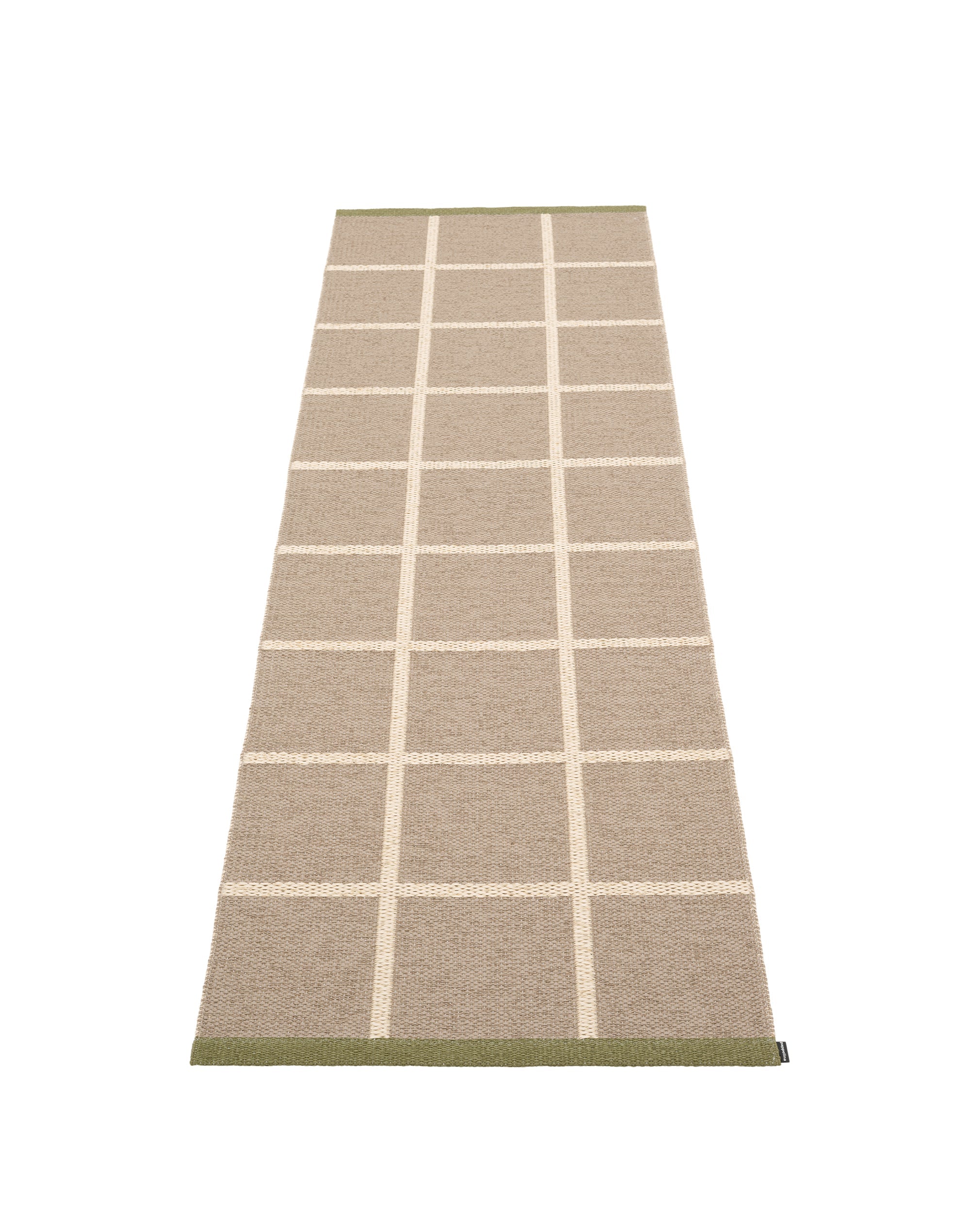 Pappelina Criss Rug in Potato, 2'4" x 7'5" — Pappelina