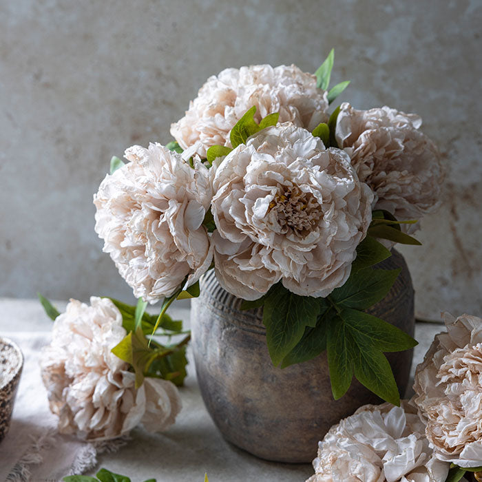 Artificial Peony, Evening Dew