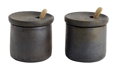 Salt and Pepper Set Hazel Brown