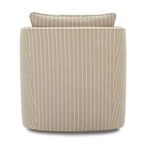 Rothko Swivel Chair, Striped