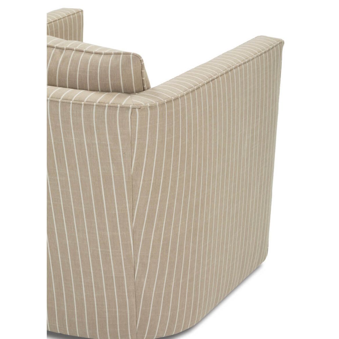 Rothko Swivel Chair, Striped