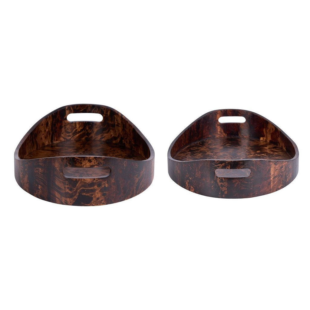 Nesting Regent Trays, Set of 2