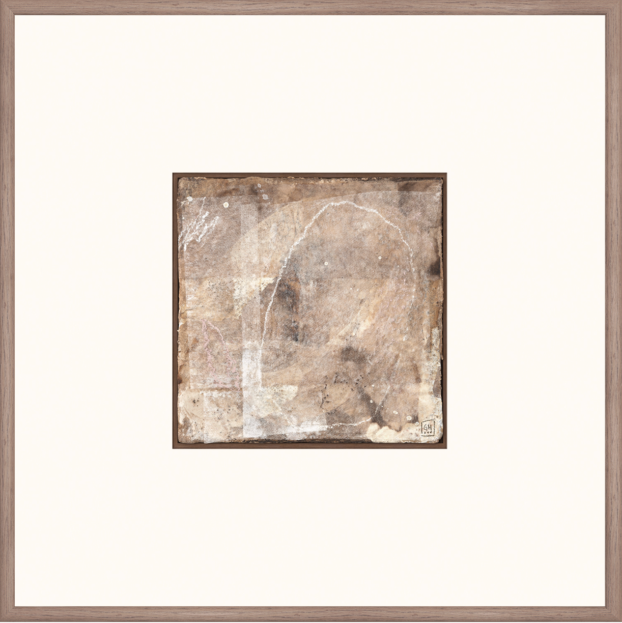 Cocoa Abstract I - 18.75×18.75