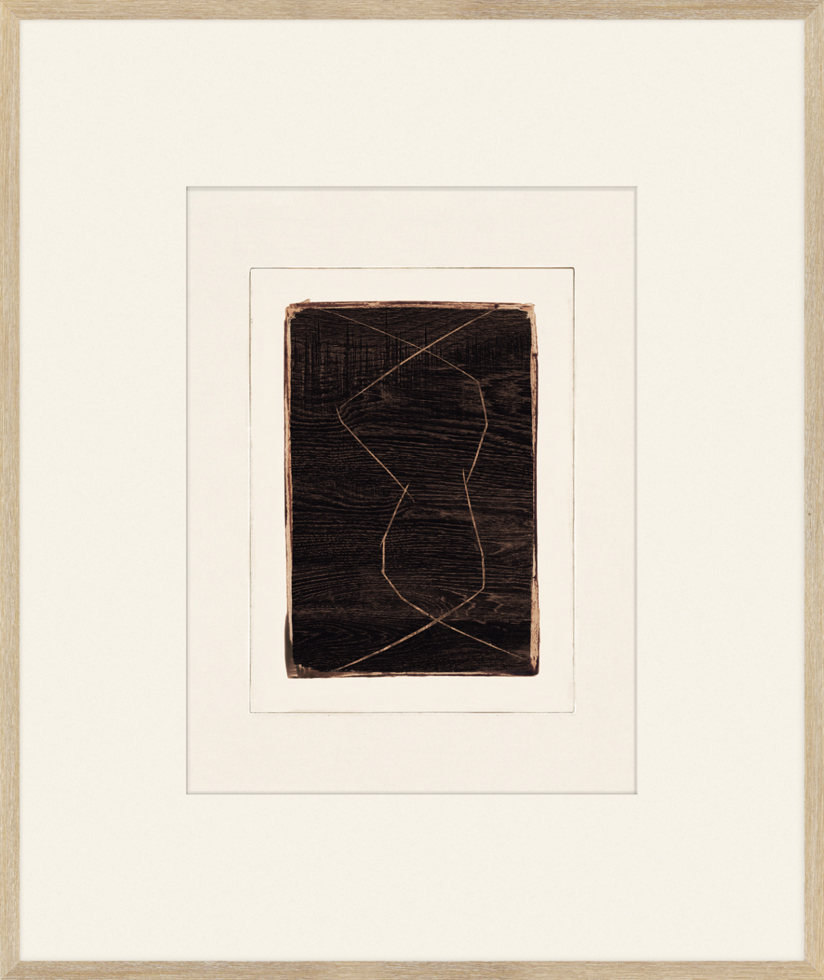 Wood Cut Series IX - 21×25