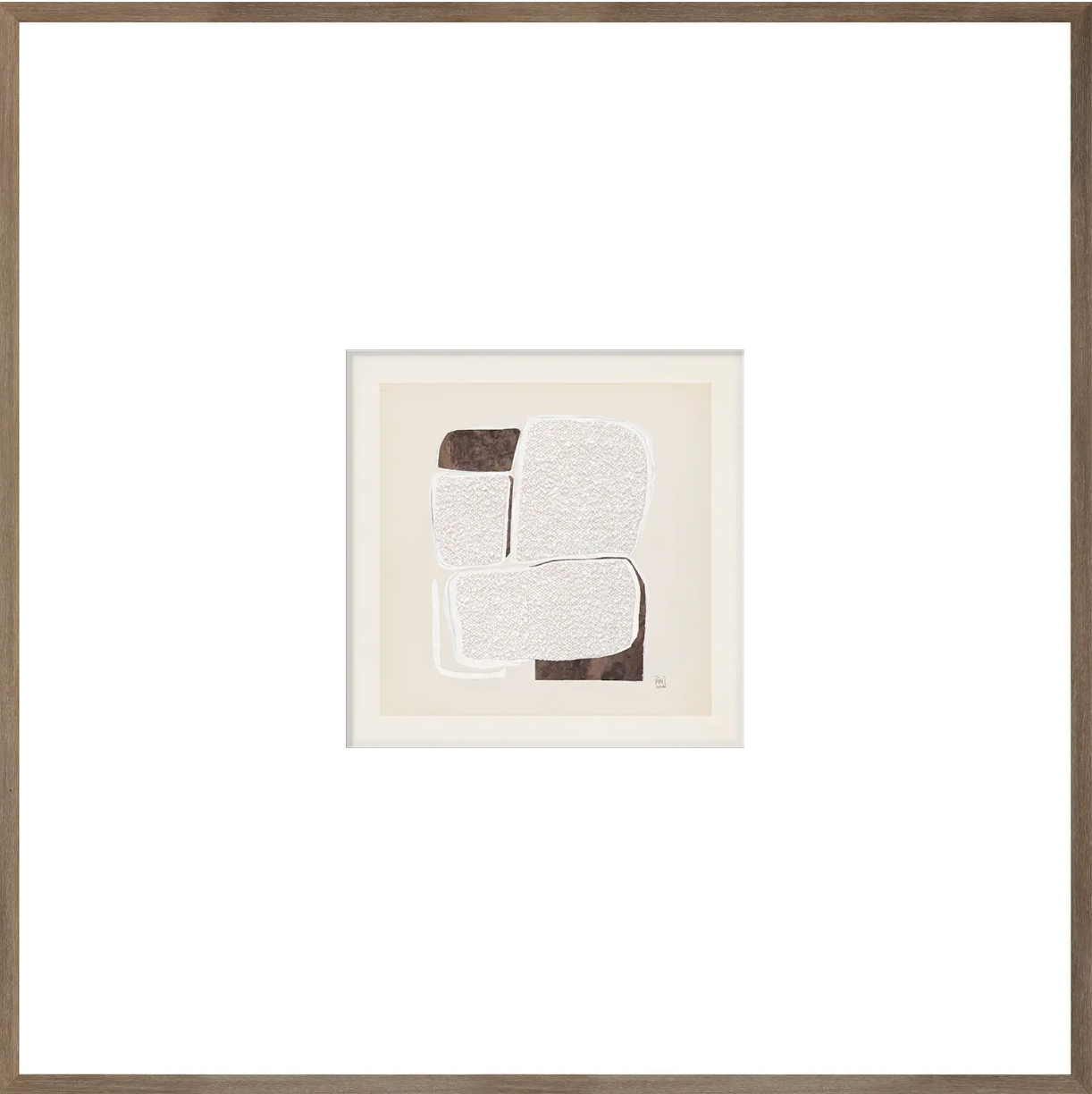 Bouclé Abstracts III - 33.5×33.5