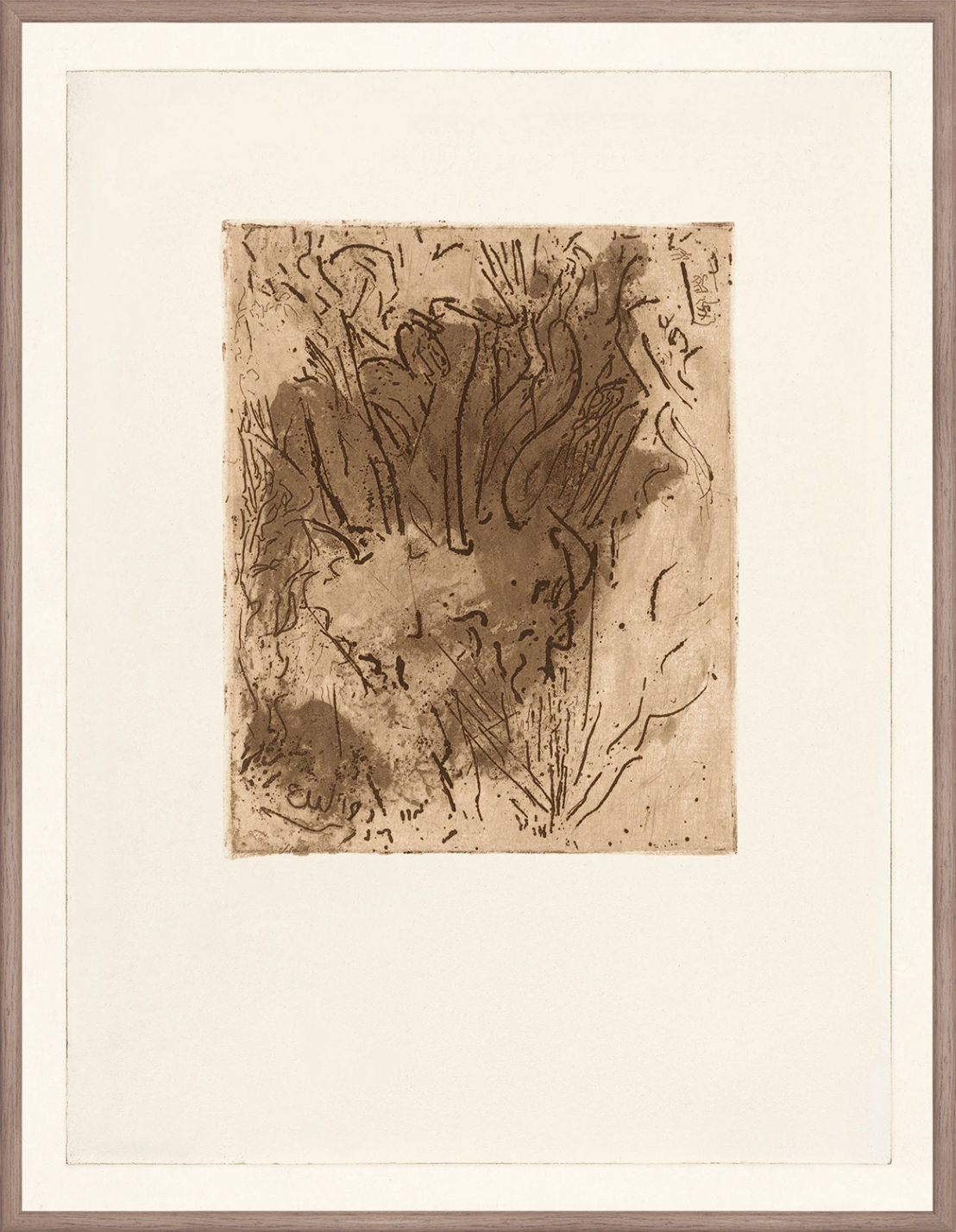 Mezzotint Composition I C. 1919 - 20.75×26.75
