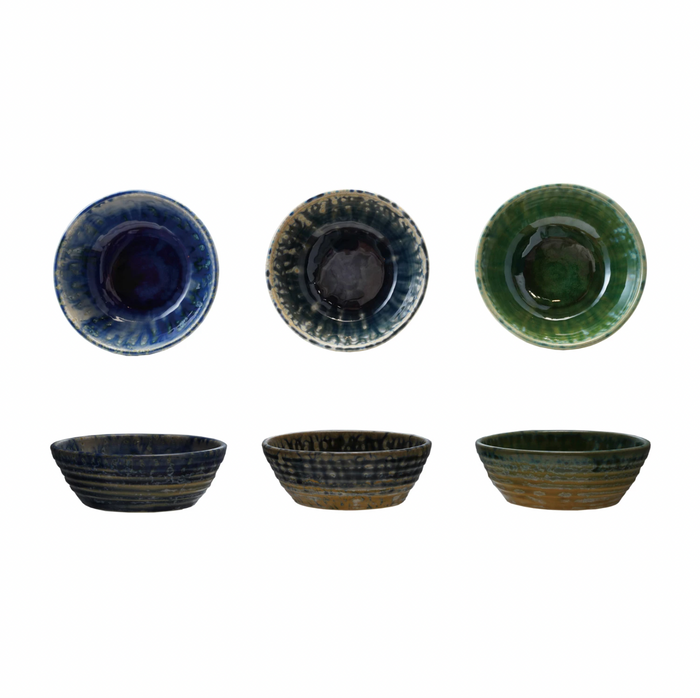 Stoneware Bowl, 3 Colors