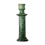 Tamegroute Brut Candle Stand, Green