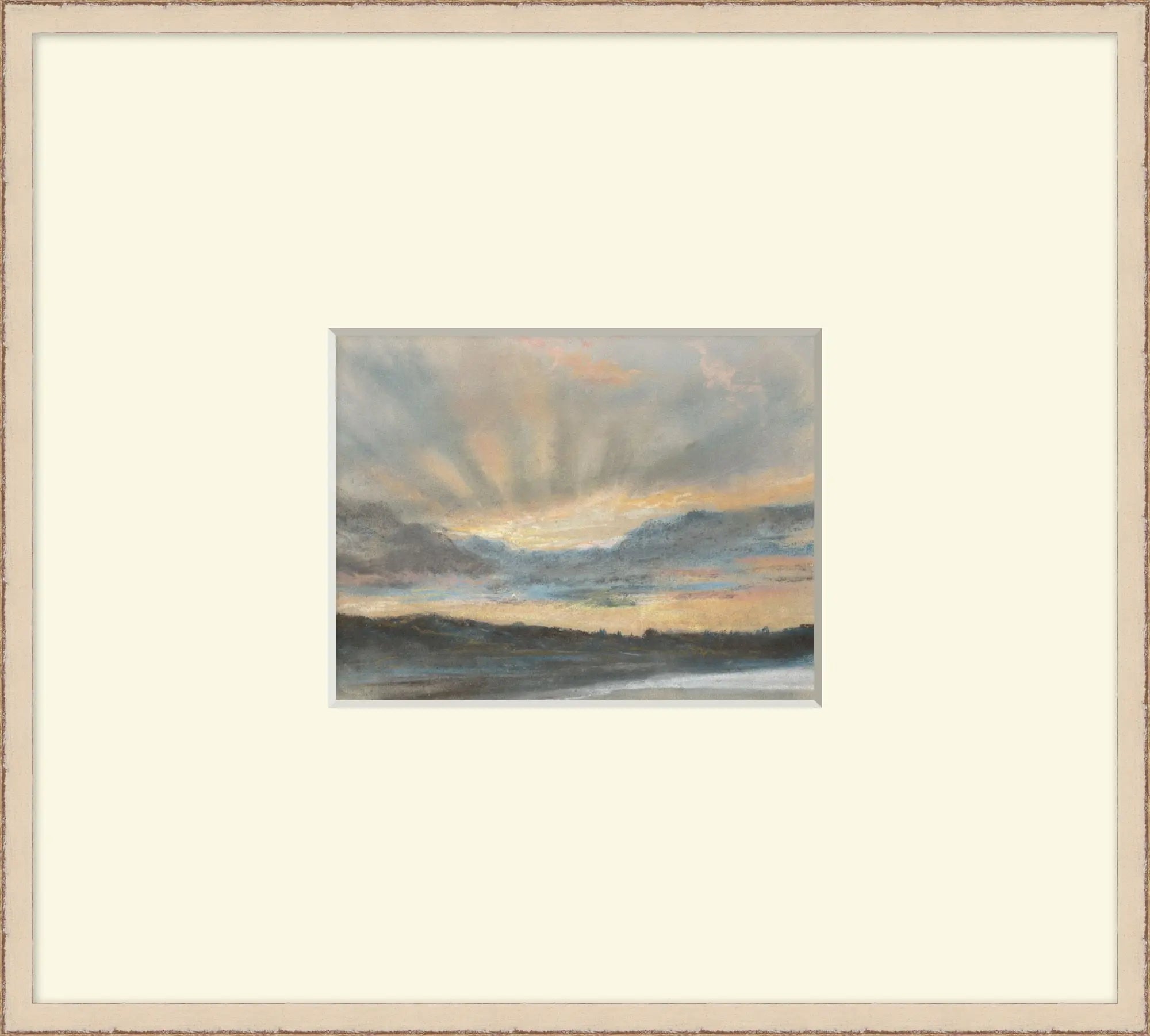 Pastel of Sunset