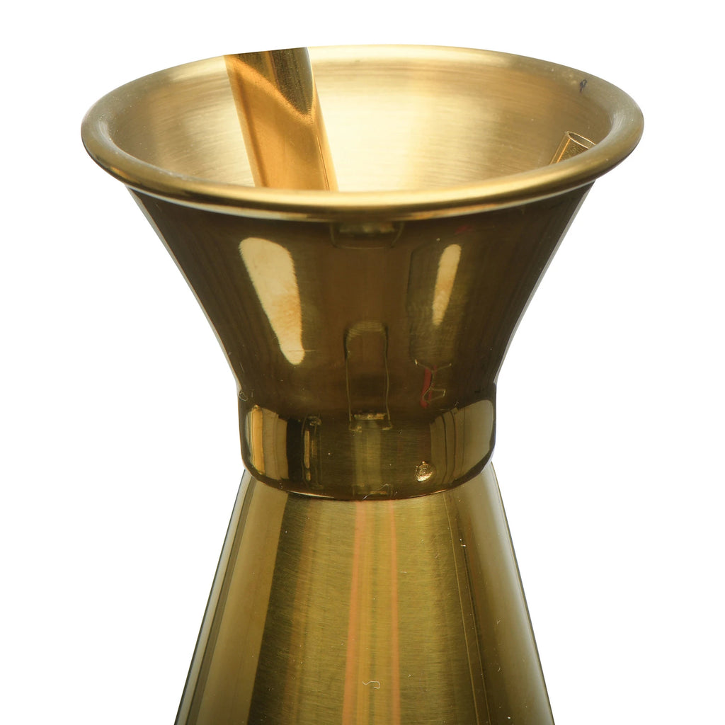 Stainless Steel Oil Cruet, Gold