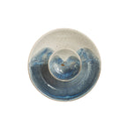 Hand-Painted Chip and Dip Stoneware — styled