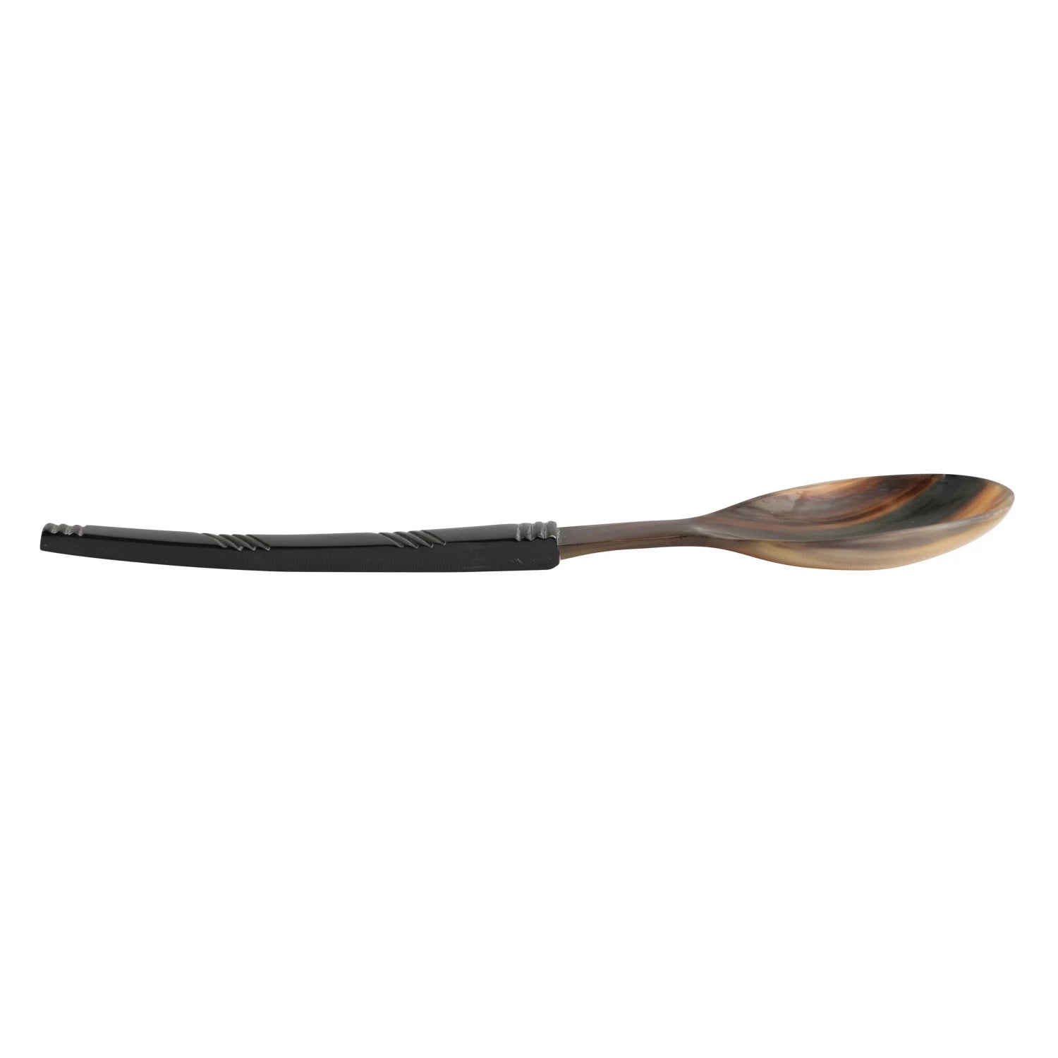 Horn Serving Spoon — styled