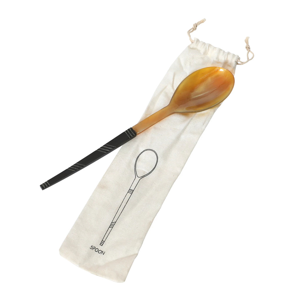 Horn Serving Spoon — view 4