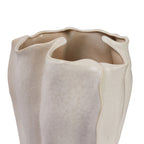 Stoneware Organic Shaped Vase — styled