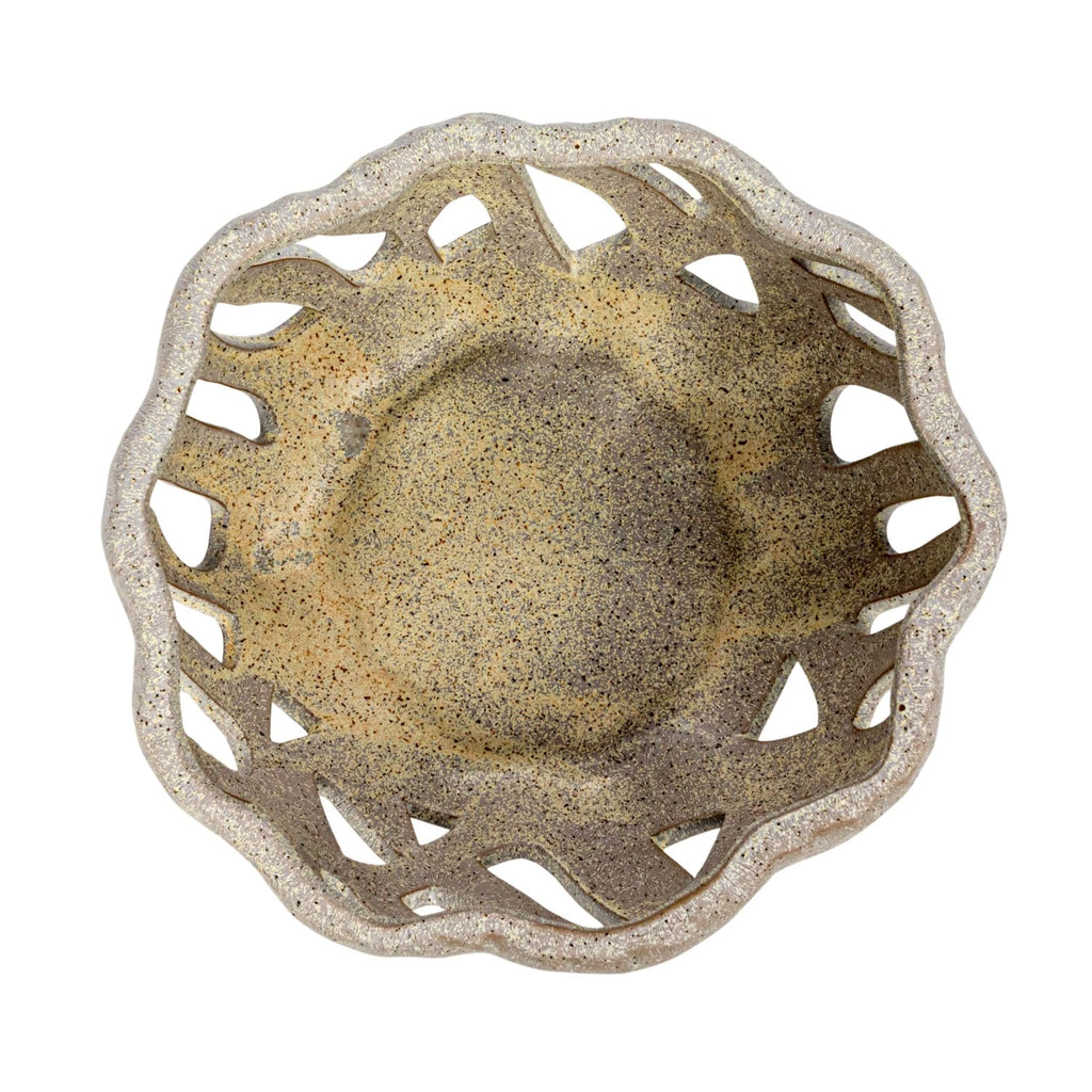 Stoneware Bread Basket