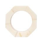 Octagon Shaped Resin Napkin Rings, Set of 4 — view 4